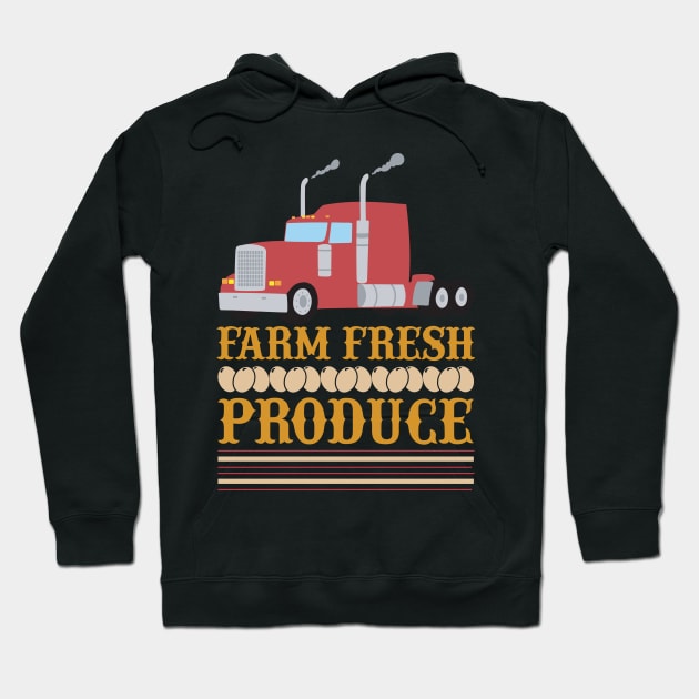 Farm Fresh Produce T Shirt For Women Men Hoodie by Pretr=ty